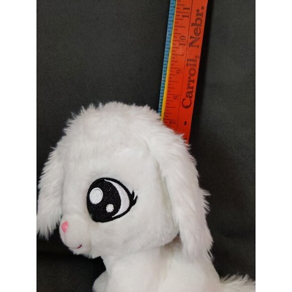 Blip Tic Tac Toy XOXO White Puppy Dog Plush Stuffed Animal Glitter Friend 8" - Picture 8 of 8